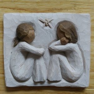 - Willow Tree Plaque~ Friends Forever